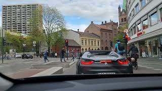 Driving in Oslo from the city center to the east May 6th 2022 [upl. by Singhal]