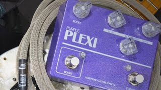 Lovepedal Purple Plexi Plus Boost DEMO with Sean Gibson of The Noise Reel [upl. by Phyllida]