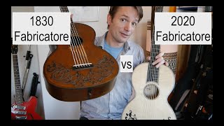 Original VS copy Giuliani La Rose performed on a Fabricatore Guitar from 1830 and 2020 [upl. by Genni]