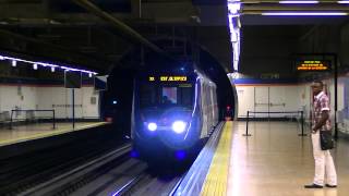 Metro de Madrid 9781 llegando a Coslada Central [upl. by Ennayr466]