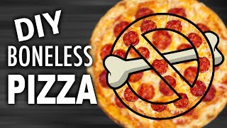 DIY BONELESS PIZZA [upl. by Brigit]