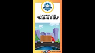 7 moyens pour réduire les coûts de transport routier [upl. by Eehc]