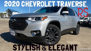 2020 Chevrolet Traverse LS Review [upl. by Acnalb]