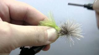 Fly Tying Olive Marabou Muddler [upl. by Reyna577]