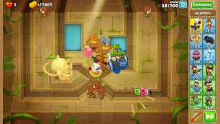 Bloons TD 6  UPDATED Chimps  No Hero  Chutes 152 patch [upl. by Alyahsat]