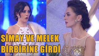 Simay Tokatlı Ve Melek Özçağan Birbirine Girdi [upl. by Aititel75]