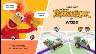 Fraggle Rock in the Waze app [upl. by Dlarrej638]