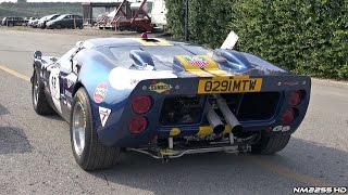 Original Ford GT40 MKII Start Up and Revs  EPIC V8 Sound [upl. by Wallache]