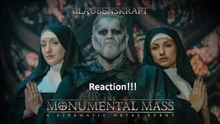 POWERWOLF  Glaubenskraft The Monumental Mass  Napalm Records Reaction [upl. by Gem580]