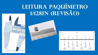 Como fazer a leitura do Paquímetro em polegada fracionária de forma simples [upl. by Belldame]