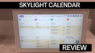 Life Changer for our Family Skylight Digital Calendar is Amazing organization [upl. by Flip325]