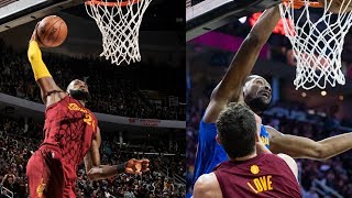 CRAZY Sequence From KD amp Lebron On Christmas Day  122516 [upl. by Veneaux]