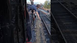 7714 Token Handover at Bewdley [upl. by Ijat]