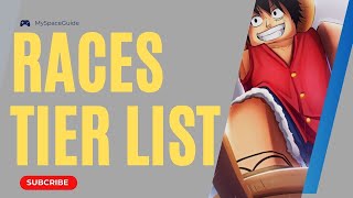 Legacy Piece Best Races Tier List [upl. by Eceirehs]