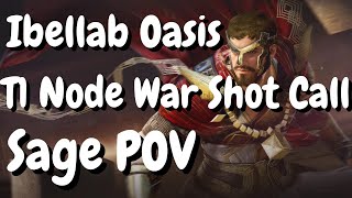 Ibellab Oasis T1 Node war shot call POV [upl. by Ole263]