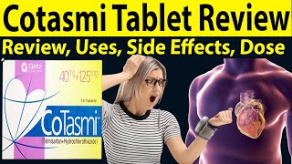 Telmisartan and hydrochlorothiazide tablets ip 40 mg  125 mg  Review Cotasmi tablet uses in urdu [upl. by Carli311]