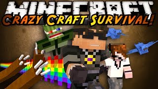 Minecraft Crazy Craft  WHAT IS HAPPENING [upl. by Dania953]