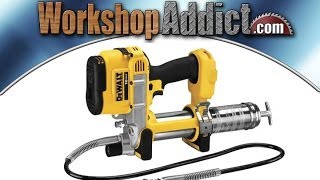 DEWALT New 20V MAX Grease Gun for HighVolume Grease Applications [upl. by Ainel]