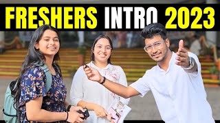 Freshers 2023 Introduction MSRIT BANGALORE  Freshers Orientation at MSRIT  FRESHERS INTRO 2023 [upl. by Conias]