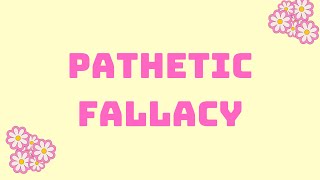 Pathetic Fallacy  How to write better  IGCSE English writing [upl. by Teece]