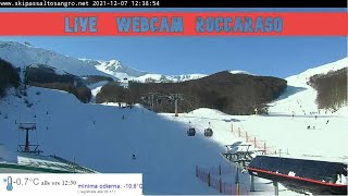 Roccaraso webcam live [upl. by Ayatnohs]