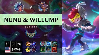 Nunu amp Willump Jungle vs Lillia  NA Challenger Patch 1412 [upl. by Tnert]