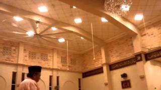 Kipas Besar Sebesar Kipas Helikopter Dalam Masjid Johor Jaya JB [upl. by Lempres]