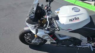 2022 Aprilia Tuono V4 1100  Glacier White [upl. by Kingsbury106]