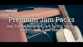 New Premium Jam Packs  LiveRecorded Jam Tracks by Top Session Players [upl. by Karol997]