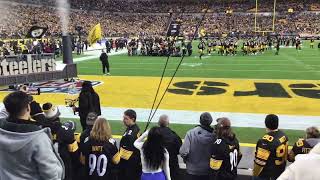 Steelers Pre Game Introduction Steelers Vs Bengals 122323 [upl. by Nared577]