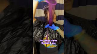 💟Journey Redying my hair 💜💜💜😍 hairpurplehairvioletdreamarcticfoxhaircolorsallysbeauty [upl. by Laiceps]