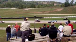 Big Spec Miata crash at the 2013 SCCA Runoffs from Turn 7 [upl. by Jody473]