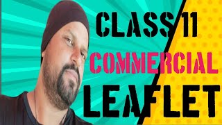 COMMERCIAL LEAFLET DESIGNby SARJEET SIR CLASS 11viral viralvideo englishsyllabus BENGAL [upl. by Allemat]