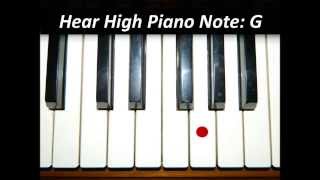 Hear Piano Note  High G [upl. by Garaway]