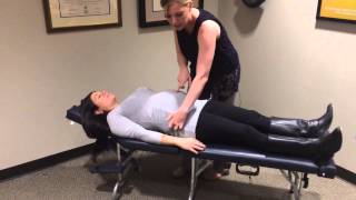 Atlanta chiropractor teaches how to find the round ligament [upl. by Winthrop]