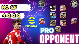 No striker 4222 formation is Awesome Long Ball Counter gameplay eFootball 2024 Mobile [upl. by Cottle]