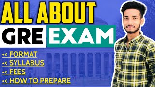 GRE Exam 2022  Complete details of GRE exam in hindi  Format  Syllabus  Books  Fees  Pattern [upl. by Llevad]