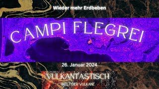 Campi Flegrei  Wieder mehr Erdbeben [upl. by Firooc]