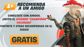 SKIN PICO Y ENVOLTORIO GRATIS  RECOMIENDA A UN AMIGO 30  FECHA LÍMITE  FORTNITE [upl. by Mignonne]