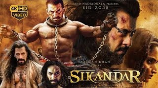 Salman Khan upcoming movie ।। Sikandar release date ।। Hindi Bollywood movie ।। [upl. by Garlan]