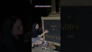 Claudine Barretto visits grave of late exboyfriend Rico Yan [upl. by Whetstone]