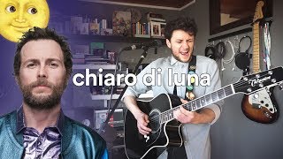 CHIARO DI LUNA  Jovanotti cover acustica funky 🤘🏻 [upl. by Darton92]