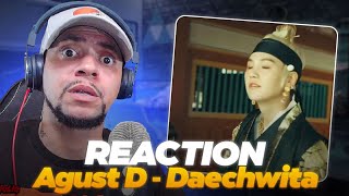 THIS VIDEO IS RIDICULOUS Agust D  Daechwita LIVE REACTION [upl. by Reinhold]