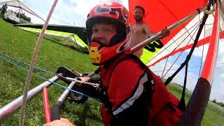 Hang Gliding Stayner Ontario [upl. by Yeslaehc]