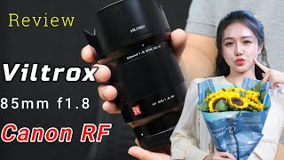 Viltrox Lens 85mm F18 STM ED IF RF for Canon R Ống kính chân dung Ngon Bổ Rẻ [upl. by Letizia]