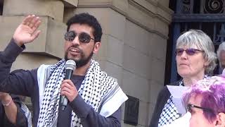 Qais AlAhdal newly elected Independent for Darnall speaks at Sheffield Town Hall [upl. by Lokin]