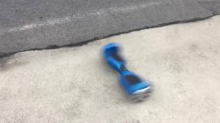 HOVERBOARD SPINNING UNCONTROLLABLY AT FULL SPEED REAL [upl. by Donalt]