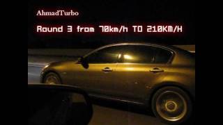 2011 Nissan Maxima vs 2011Infiniti G37 Sedan in UAE [upl. by Aikkan]