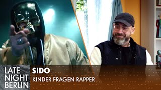 Sido bist du ohne Führerschein gefahren Kinder fragen Rapper  Late Night Berlin  ProSieben [upl. by Rambert822]