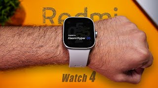 First Smartwatch running Xiaomi HyperOS  Redmi Watch 4  The Perfect Upgrade🔥 [upl. by Wun]